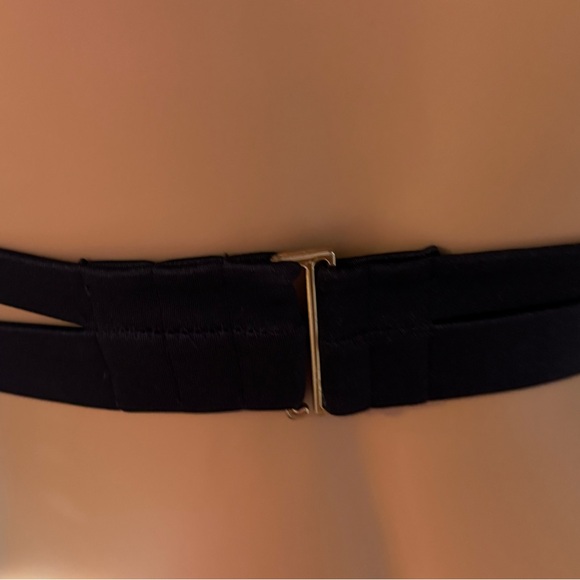 Victoria's Secret Black Swim The Hottie Halter - Picture 5 of 8